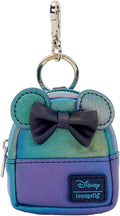Loungefly - Disney Minnie Mouse Glitter Mini Backpack Charm back view
