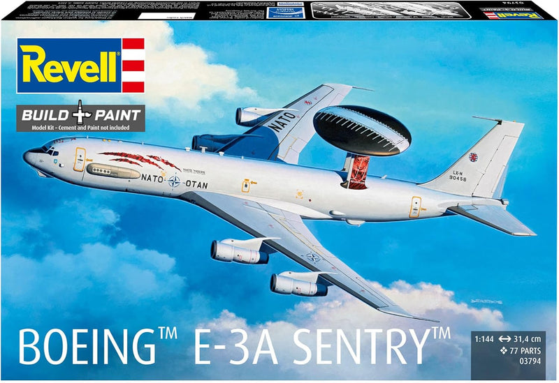 REVELL Boeing E 3A Sentry 1:144 Model Set - Image 2