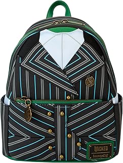 Wicked Elphaba Shiz University Uniform Cosplay Loungefly Mini Backpack