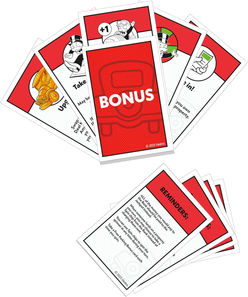 Monopoly Classic & Expansions, showing reverse
