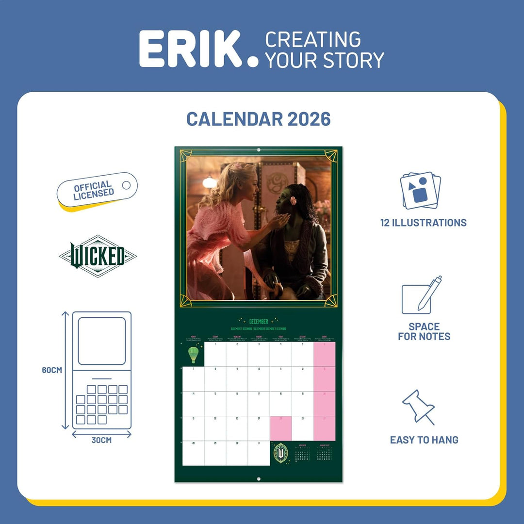 Wicked 2026 Calendar