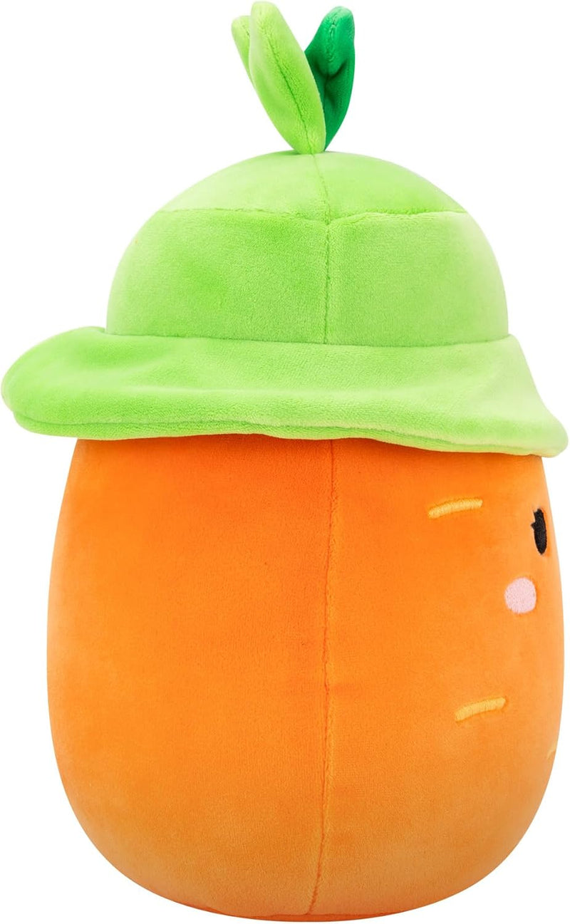 Squishmallows Caroleena the Orange Carrot Squishmallows Easter Plush 7.5 Inch, side angle