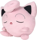 Pokemon Jigglypuff Sleeping Plush - 18 Inch, side angle