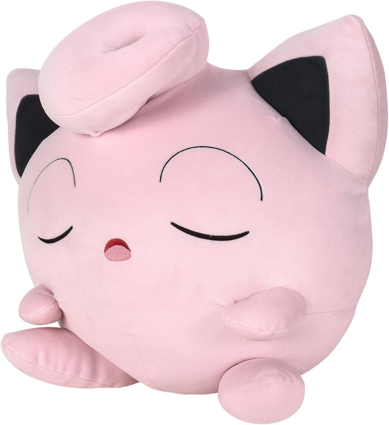 Pokemon Jigglypuff Sleeping Plush - 18 Inch, side angle