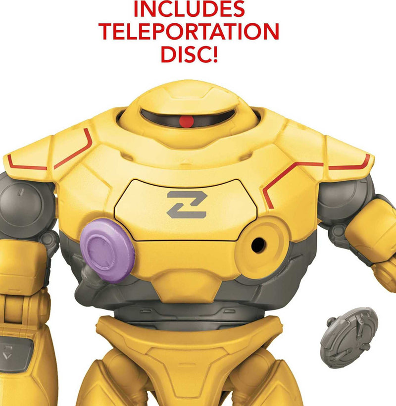 Pixar Lightyear Battle Equipped Zyclops Figure, in display