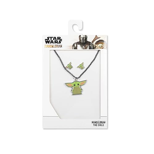 Disney Baby Yoda Costume Necklace And Earring Set - Image 3
