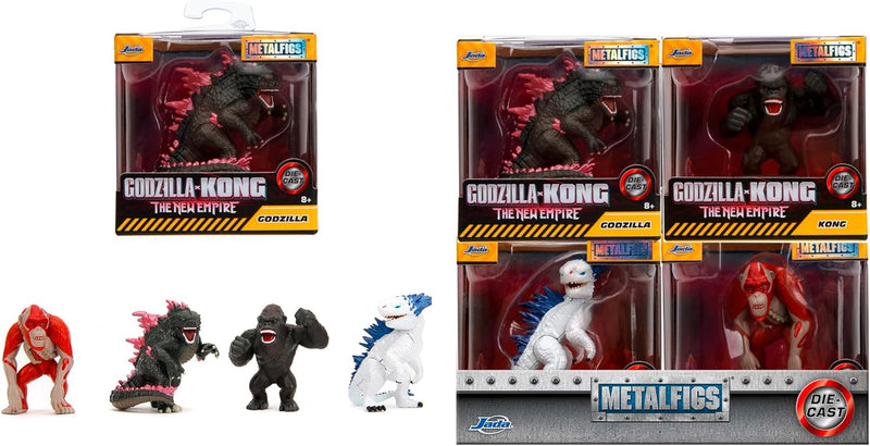 Jada Godzilla x Kong: The New Empire 2.5 Inch Die Cast Figure Assortment