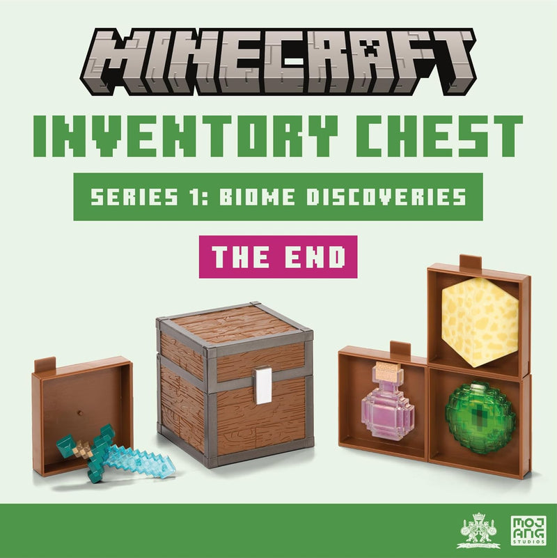 The Noble Collection Minecraft Inventory Chest, close-up detail