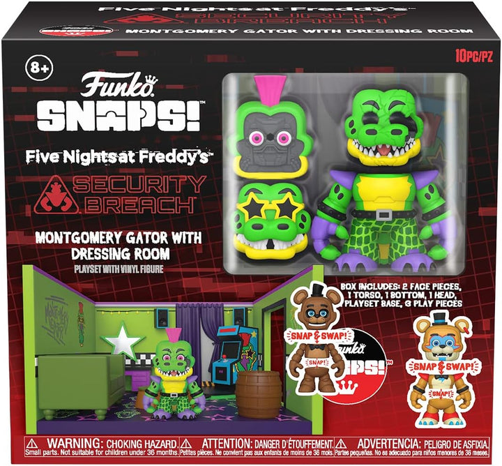 Funko Five Nights At Freddy's (FNAF) Snap: RR Playset Gator's Room