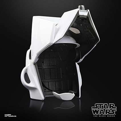 Star Wars The Black Series Scout Trooper Premium Electronic Helmet - Image 7