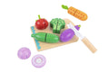 Wooden Cutting Vegetables - Image