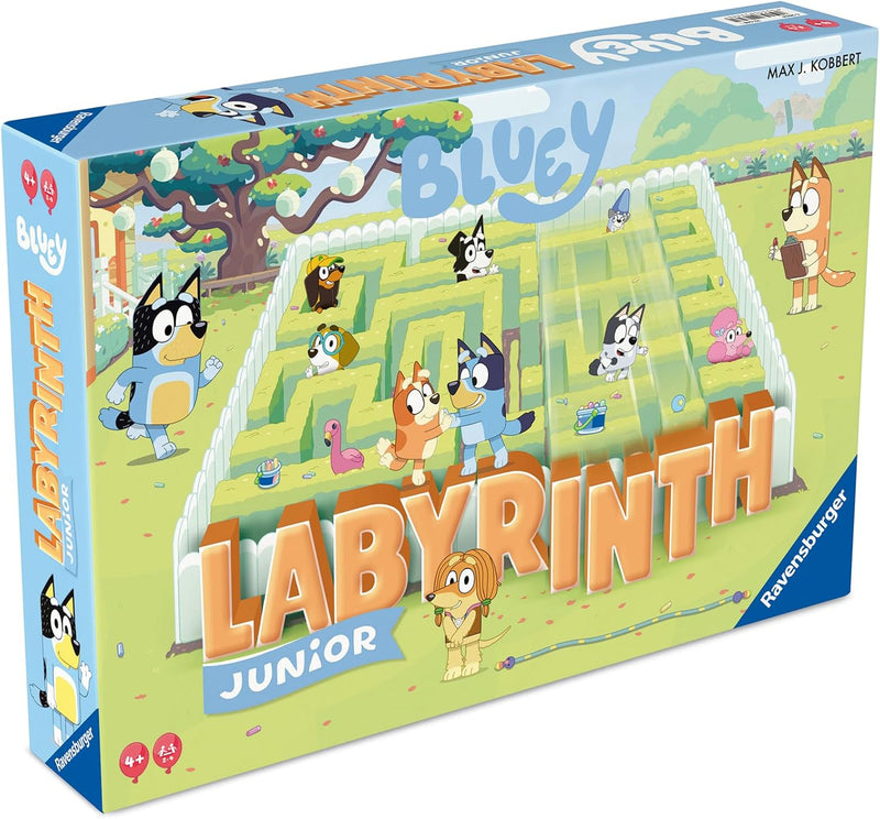 Ravensburger Bluey - Labyrinth Junior, rear view