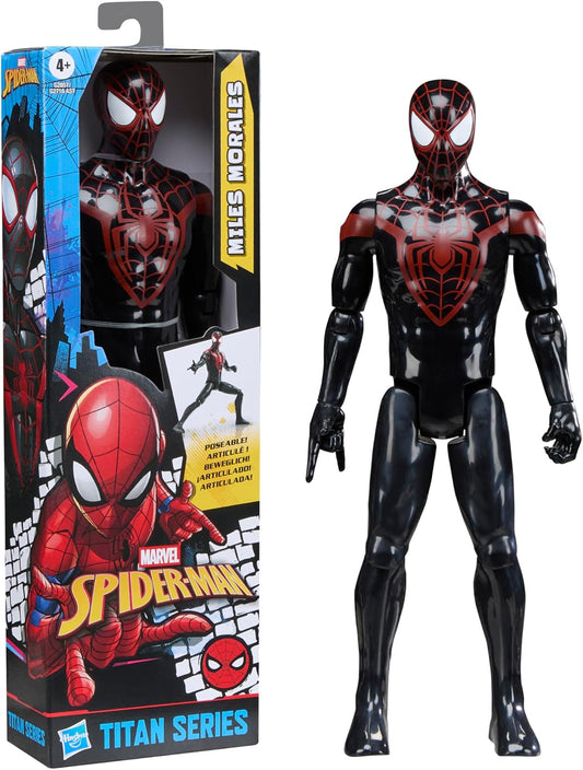 Marvel Spider Man Miles Morales Figure Titan Series Action Figure - Image 2