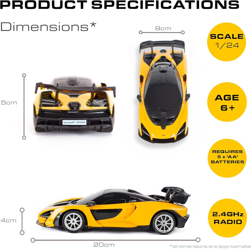 Remote Control McLaren Senna | 1:24sc Model 27.145MHz, in display
