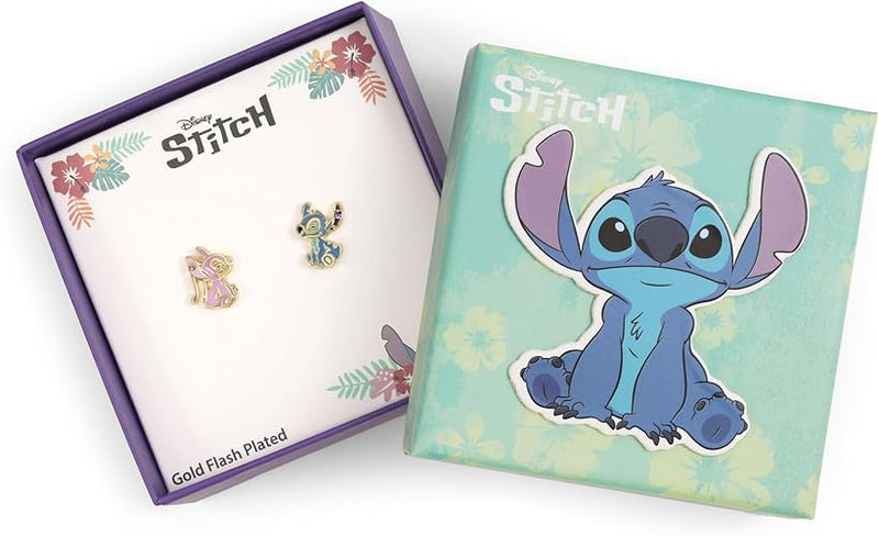 Disney Stitch & Angel Mismatch Earrings - Image 4