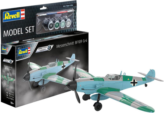 REVELL 63653 Messerschmitt Bf109G 6 1:32 Scale Model Set