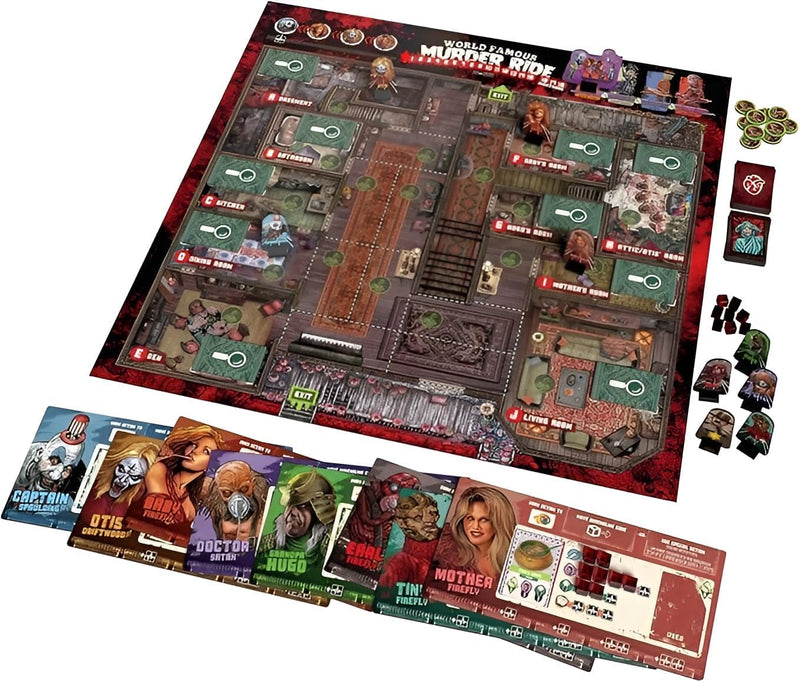 House of 1000 Corpses Board Game (Captain Spaulding) (view 3)
