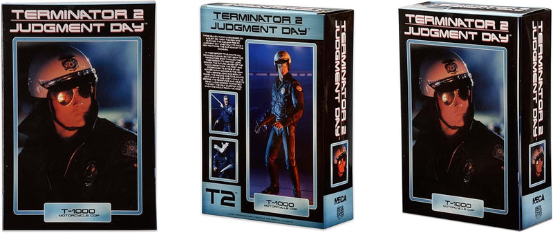 Terminator 2 T-1000 (Motorcycle Cop) Ultimate 7" Scale Action Figure (view 3)