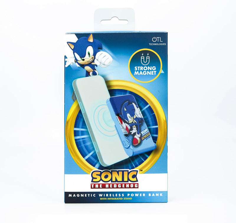 OTL Sonic The Hedgehog Magnetic Wireless Power Bank