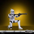 Phase Clone Trooper Figure Star Wars Vintage Collection, in display