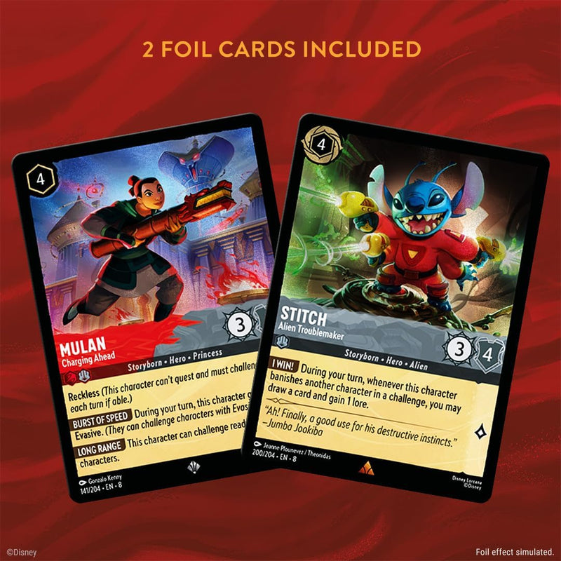 Disney Lorcana Trading Card Game - Reign of Jafar Starter Deck - Set 8, product detail