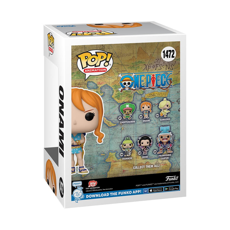 Onami One Piece Funko POP! Vinyl Figure, rear view