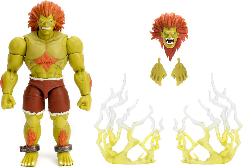 Blanka Street Fighter Deluxe Action Figure (Case of 6) side angle