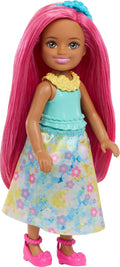 Barbie Chelsea Fantasy Royal Doll with Pink Hair - Image 4