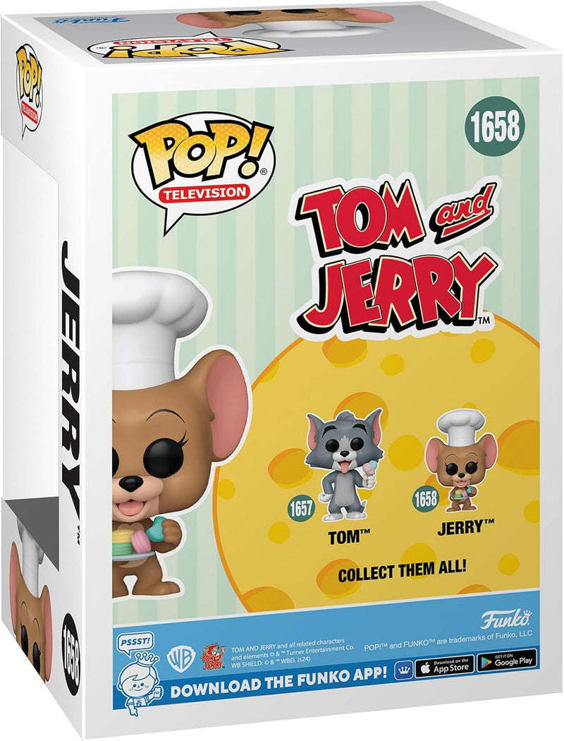Funko POP! TV: Tom & Jerry - Jerry #1658, side angle