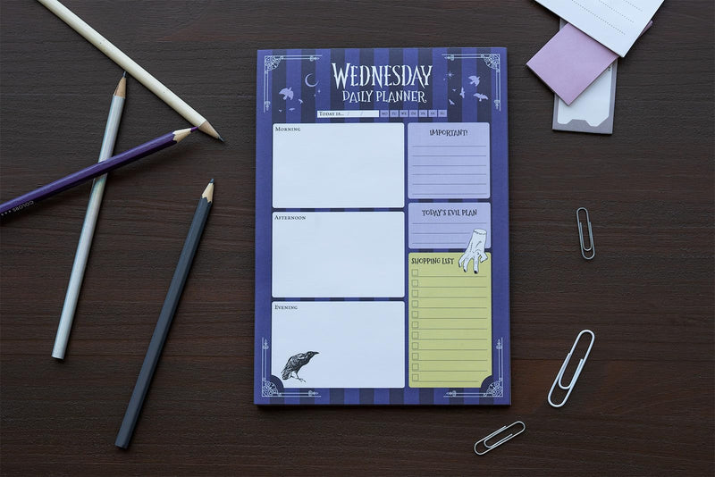 Wednesday A5 Daily Planner alternate view