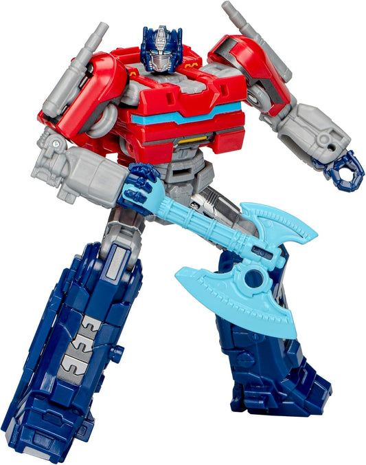Transformers One Power Flip Optimus Prime Orion Pax Action Figure