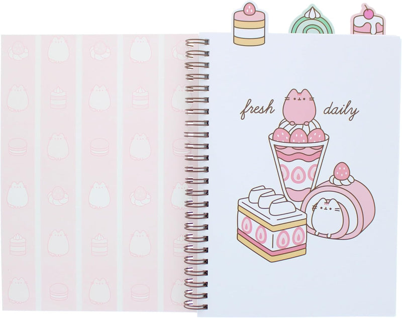 Pusheen A5 Project Notebook alternate view