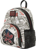 Loungefly Netflix Stranger Things Mini Backpack, rear view