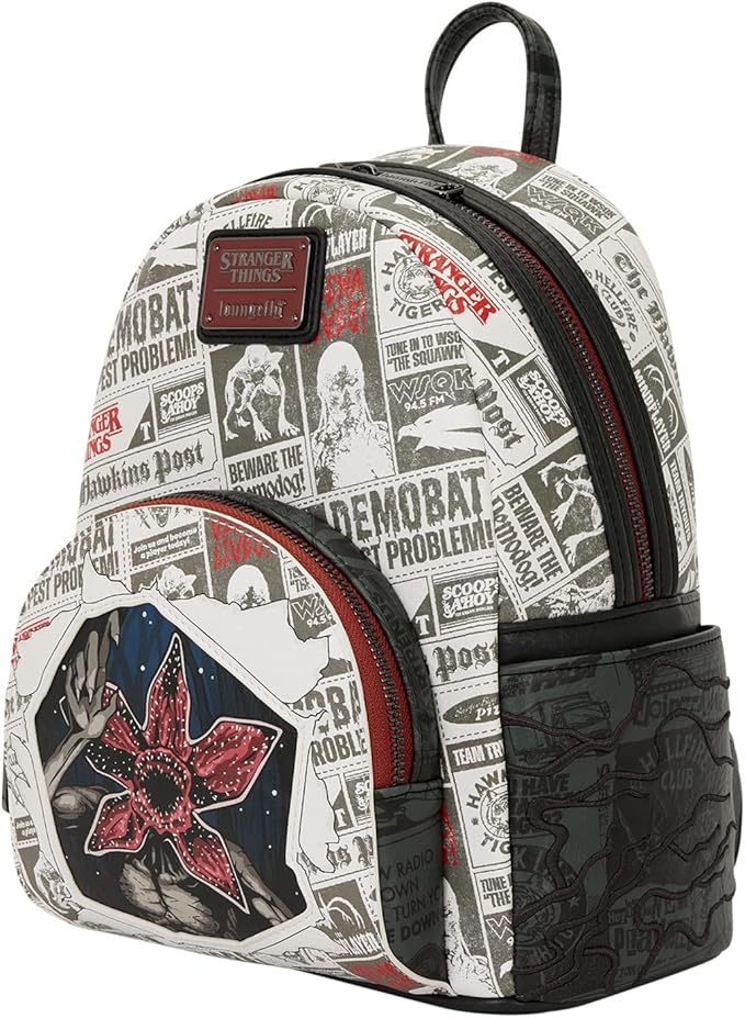 Loungefly Netflix Stranger Things Mini Backpack, rear view
