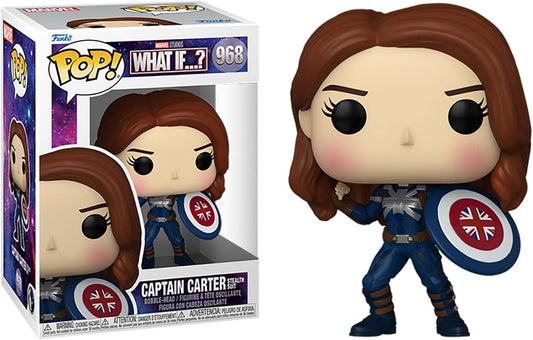 Funko Marvel What If Captain Carter Posen POP! Vinyl (Special Edition) Figure