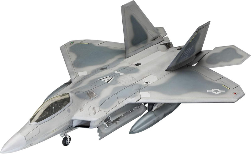 REVELL 03858 Lockheed Martin F 22A Raptor 1:72 Scale Model Plane - Image 2