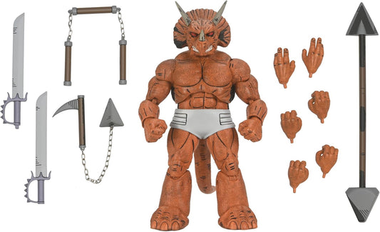 TMNT Comic Triceraton Gladiator (Mirage Comics) 7" Scale Action Figure Teenage Mutant Ninja Turtles