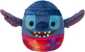 Squishmallows 8''Stitch Tie Dye Wearing Beanie Plush