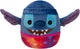 Squishmallows 8''Stitch Tie Dye Wearing Beanie Plush