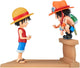 One Piece Luffy & Ace PVC Statue
