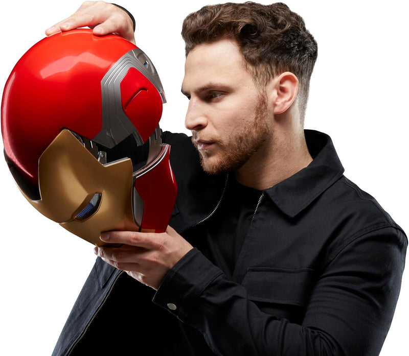 Marvel Legend Series: Avengers Endgame Iron Man Mark LXXXV Electronic Helmet - Image 3