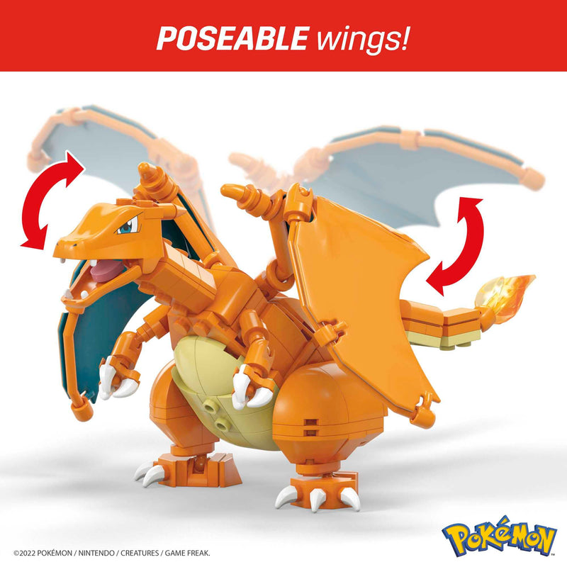 Mega Construx Pokémon Charizard Wonder Builders Construction, additional view