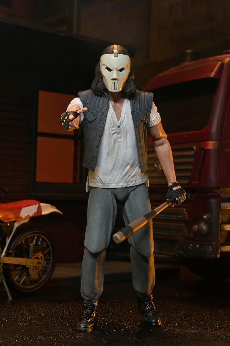 TMNT 1990 Movie Realization Casey Jones And Dirt Bike Deluxe 7" Scale Action Figure - Teenage Mutant Ninja Turtles (view 2)