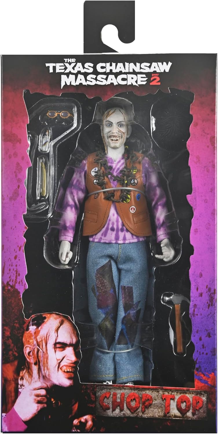 Texas Chainsaw Massacre 2: Chop Top 8" Clothed Action Figure (Pre-Order July 2026) (view 3)