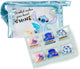 Disney Stitch Hair Clip Set & Travel Bag