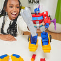 Transformers Mixmashers Deluxe Optimus Prime Action Figure - Image 4
