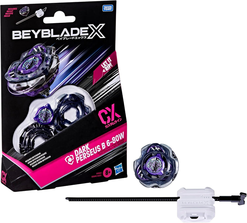 Beyblade X CX Dark Perseus B 6-80W Defense Type Starter Pack
