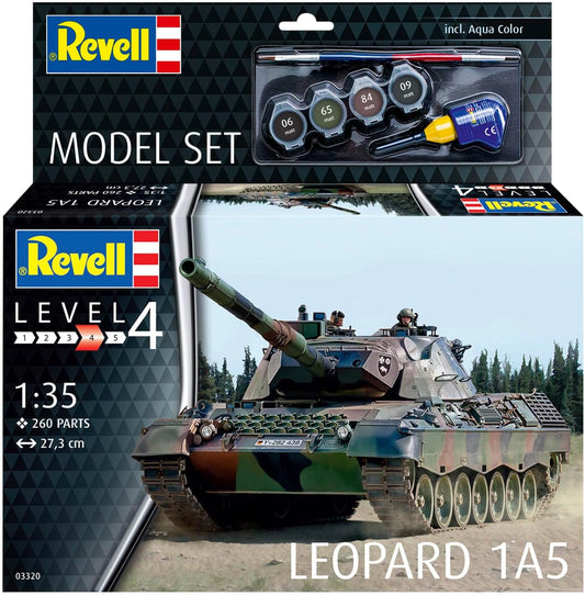 REVELL 63320 Leopard 1A5 1:35 Scale Model Set - Image 2