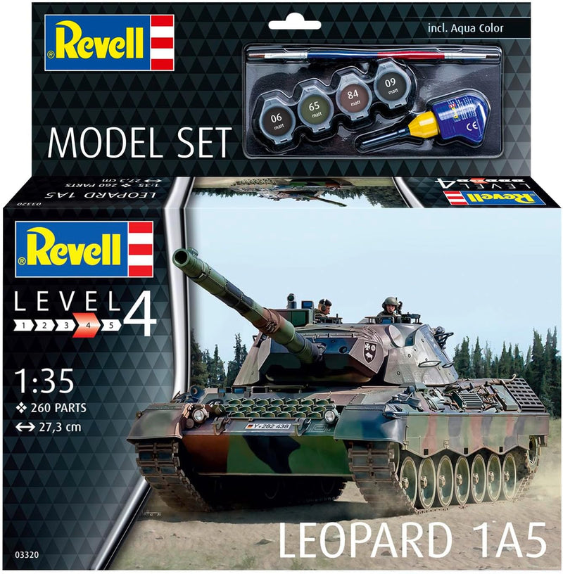REVELL 63320 Leopard 1A5 1:35 Scale Model Set - Image 2
