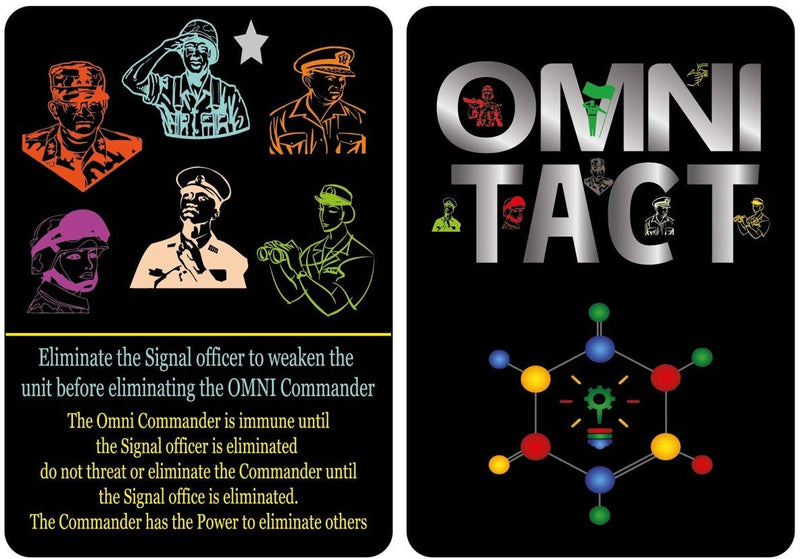 OMNI TACT Defense Game, close-up detail